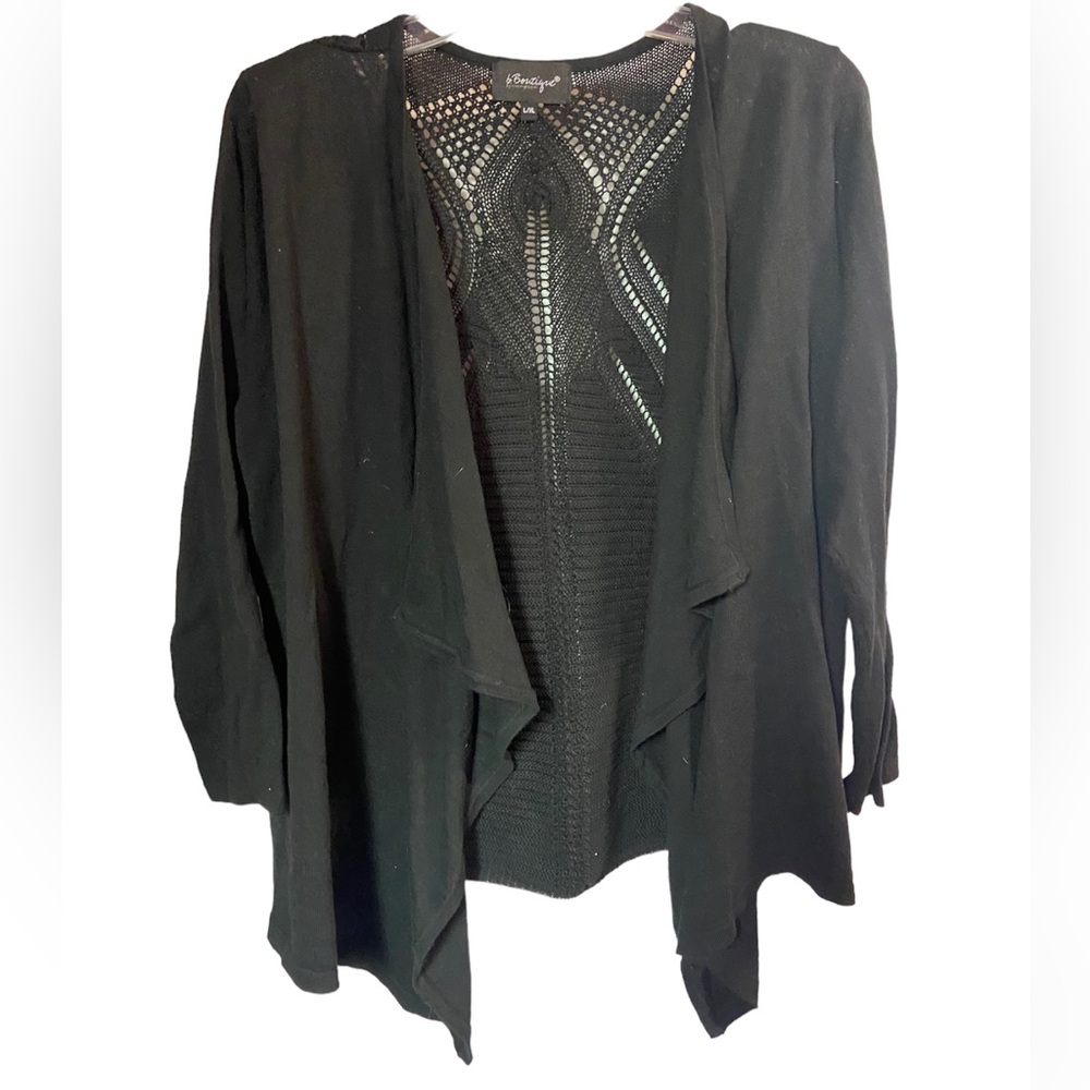 B. Boutique by evergreen boho Cardigan ladies extra large large l xl